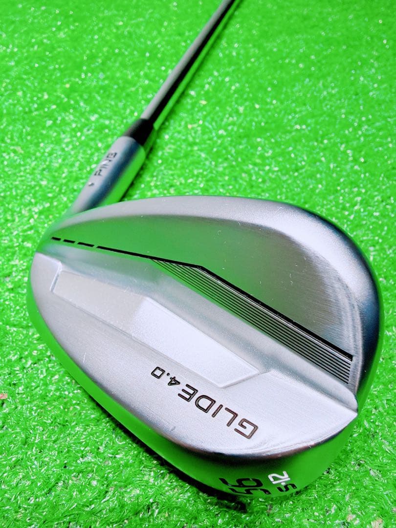 ★美品 PING ピン★GLIDE 4.0 56° S-12 ウェッジ 単品 黒