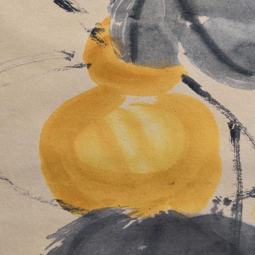 齐白石 福寿康宁 中国画 掛け軸 水墨画 和室 玄関 茶室 壁掛け 美術品