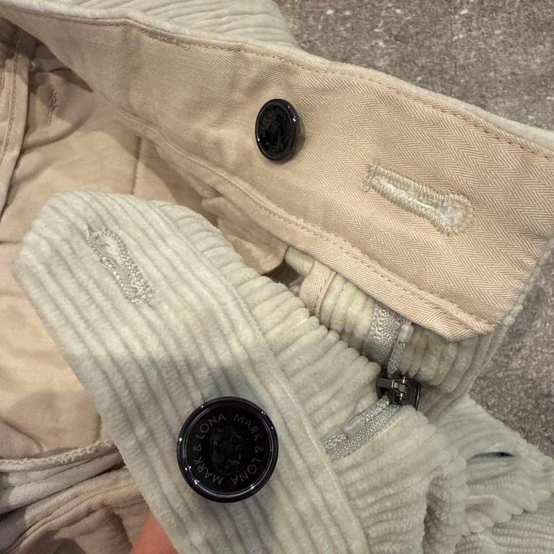 MARK&LONA コード　コーデュロイパンツ50 完売品